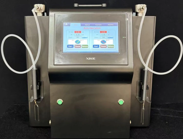 Semi-Automatic Double-Head E-Juice Nicotine Machine: High-Precision Vape Cartridge Filling Equipment suppliers